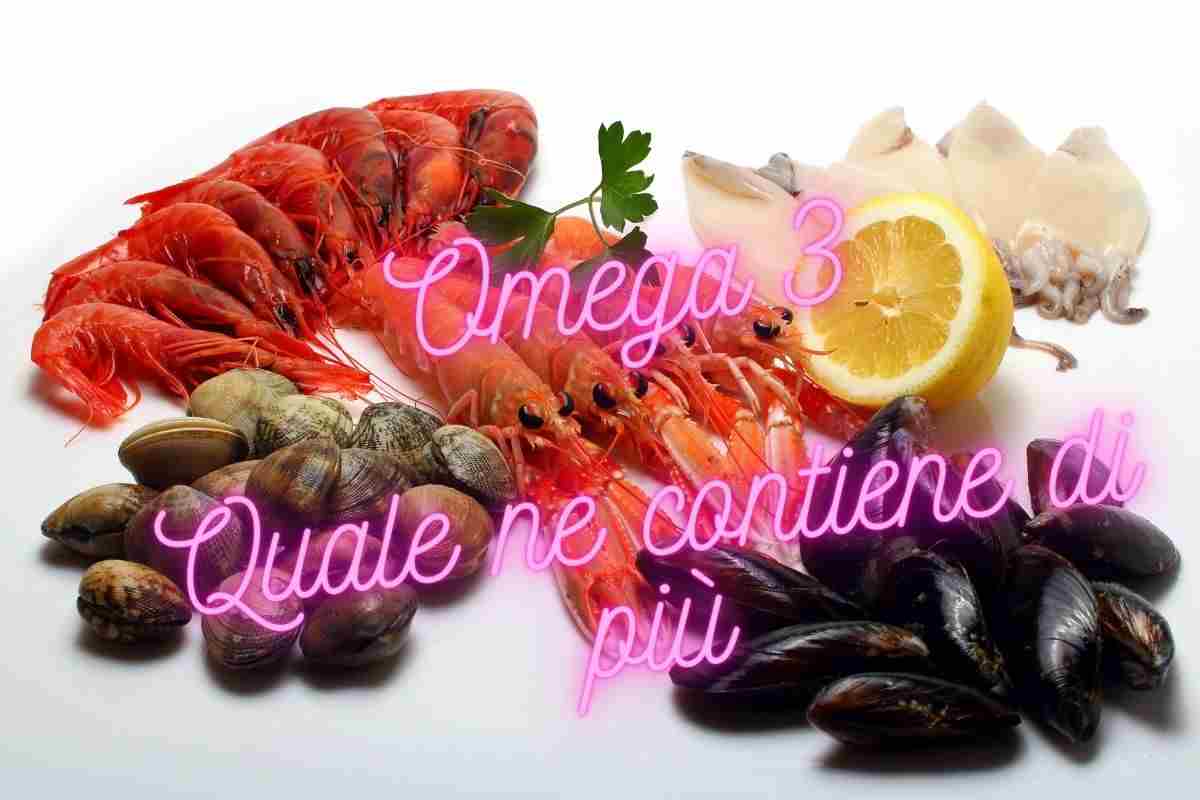 Omega 3, benefici per la salute: ecco qual è il mollusco che ne contiene di più