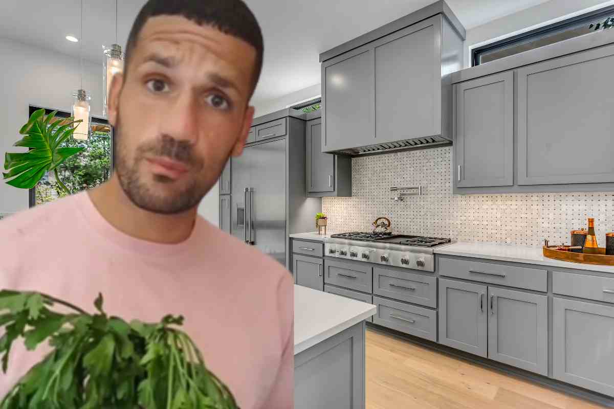 luca salatino in cucina