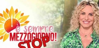 antonella clerici stop programma