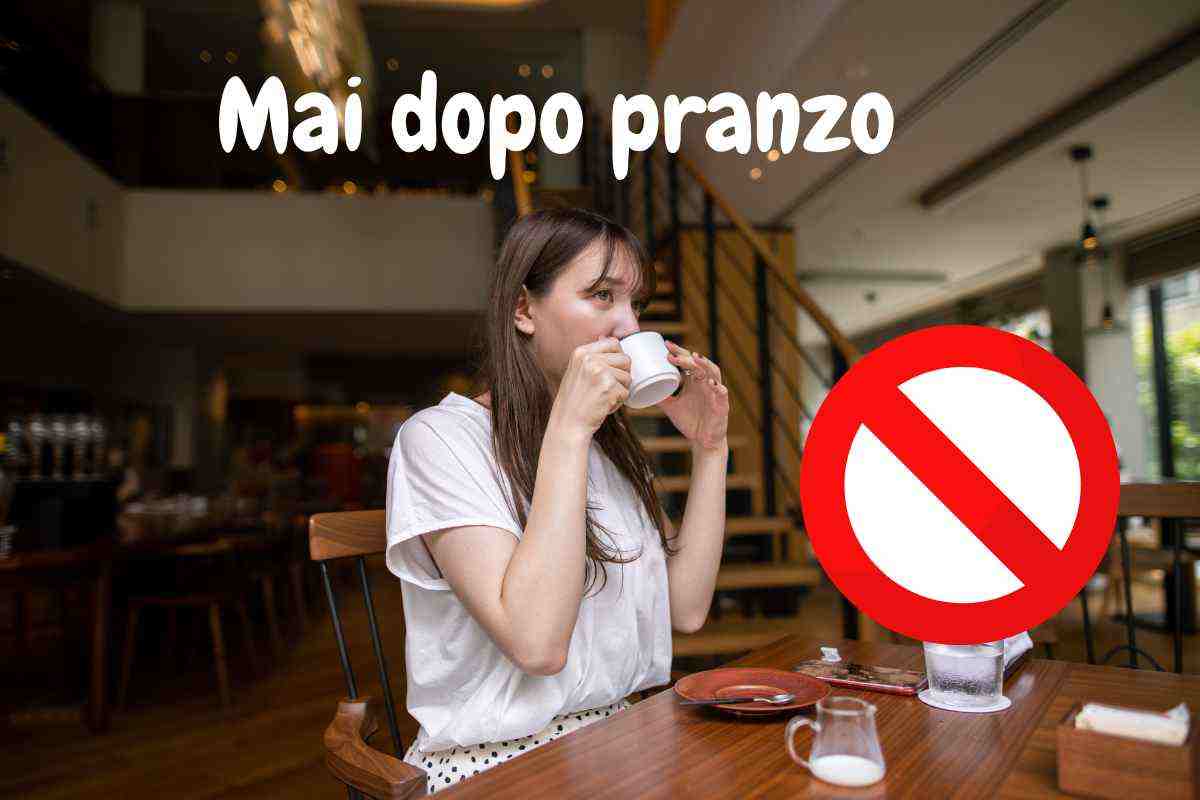 Caffè dopo pranzo? Ecco quando può rappresentare un grave rischio