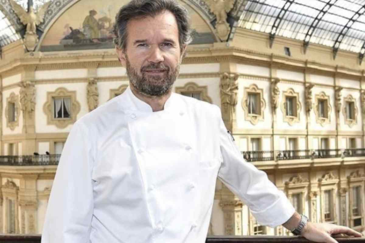 Carlo Cracco al ristorante Galleria