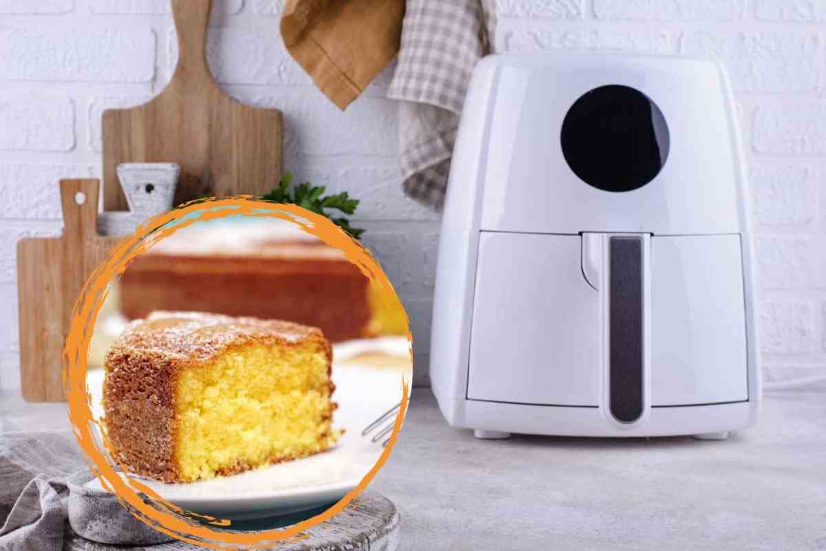 Torta in friggitrice ad aria: la ricetta del dolce facile e veloce