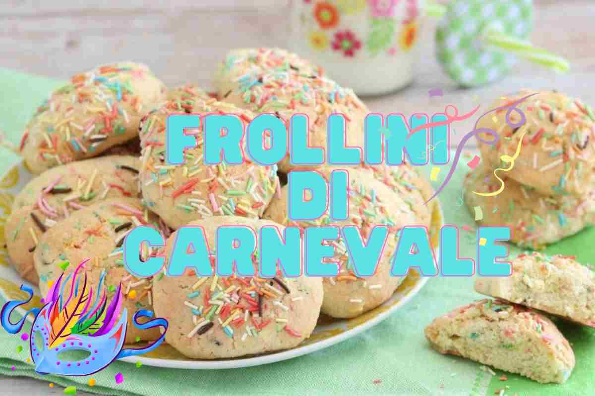 Frollini di Carnevale ricetta