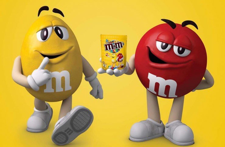 M&M's confetti