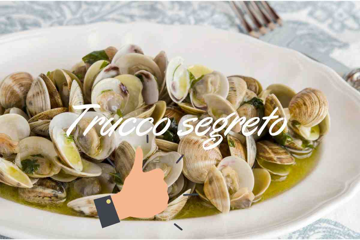 Pasta alle vongole eliminare la sabbia