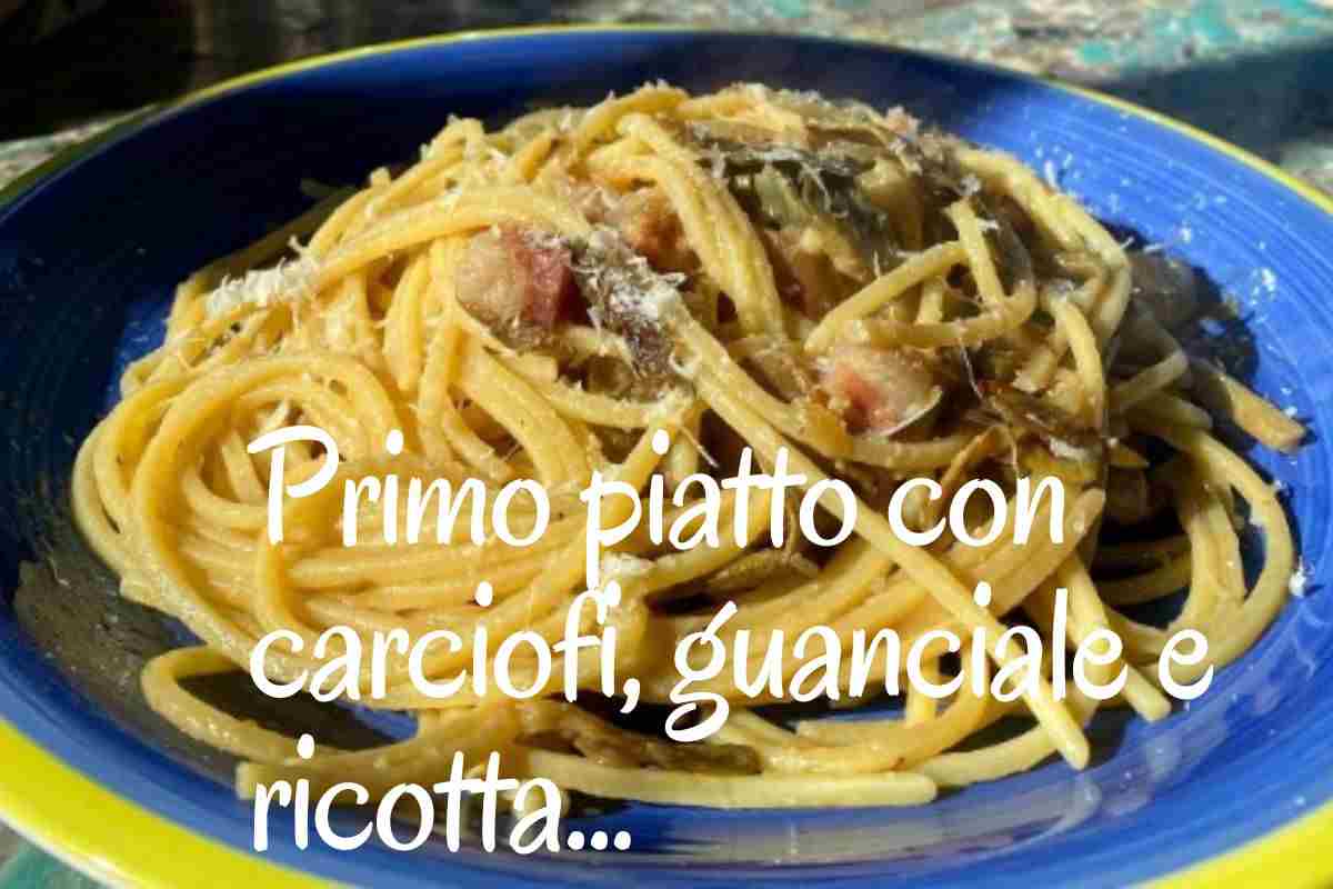 Primo piatto ricetta