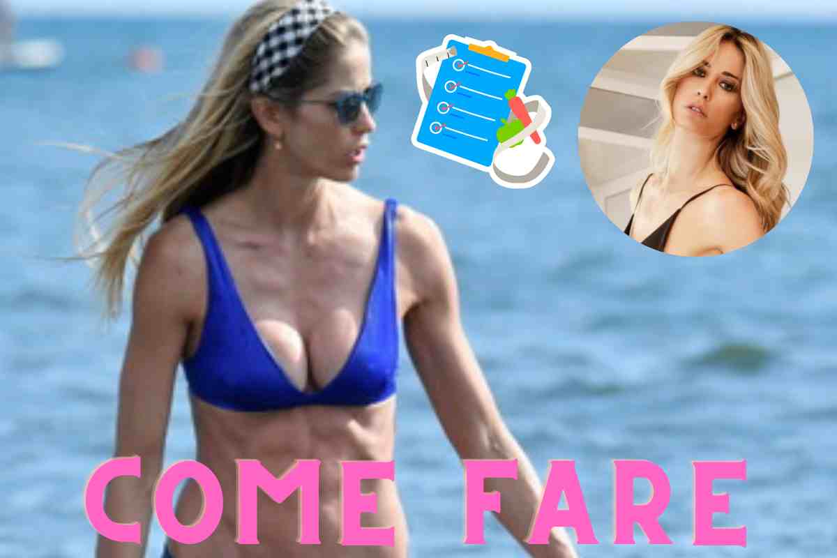 elena santarelli qual è la sua dieta