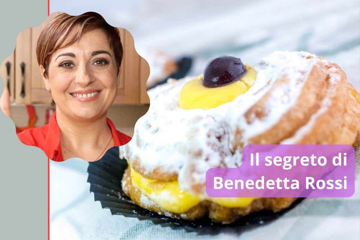 benedetta rossi, i segreti delle zeppole 