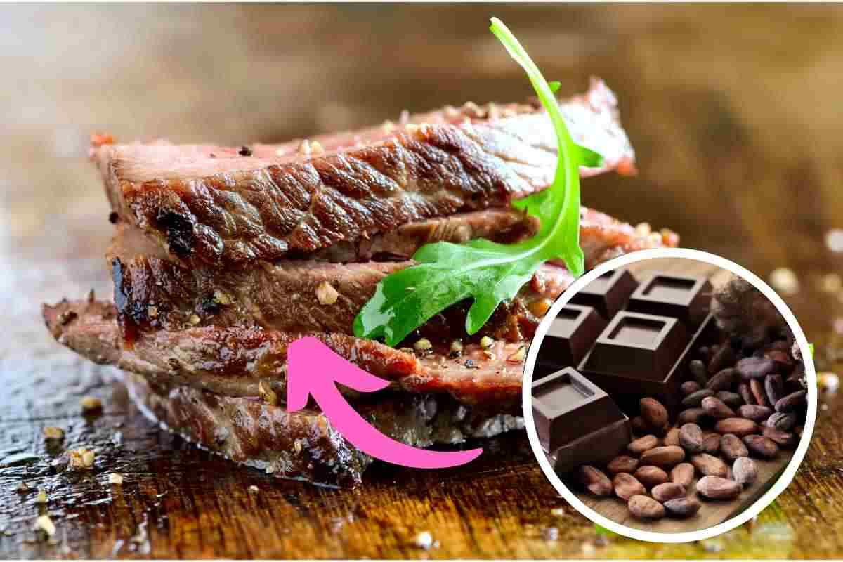 Cioccolato sulla carne, la ricetta pazzesca