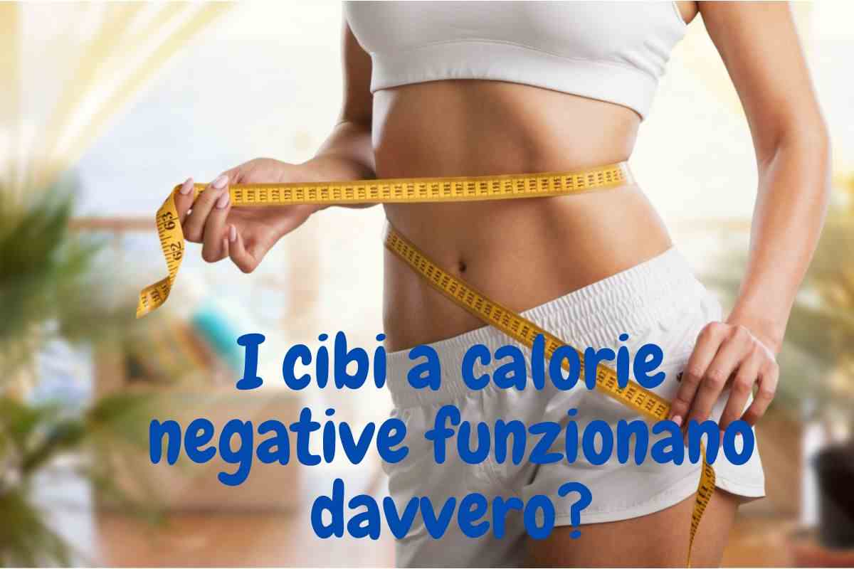 Dimagrire con i cibi a calorie negative