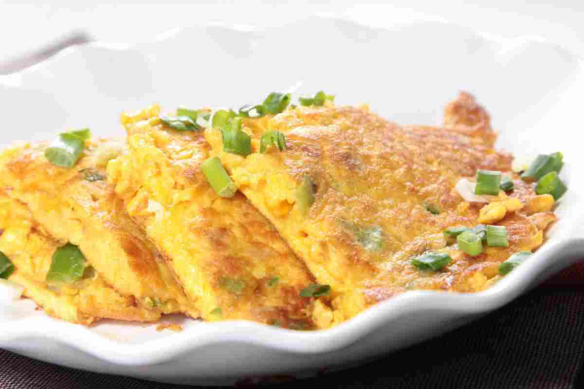 Ricetta frittata super leggera