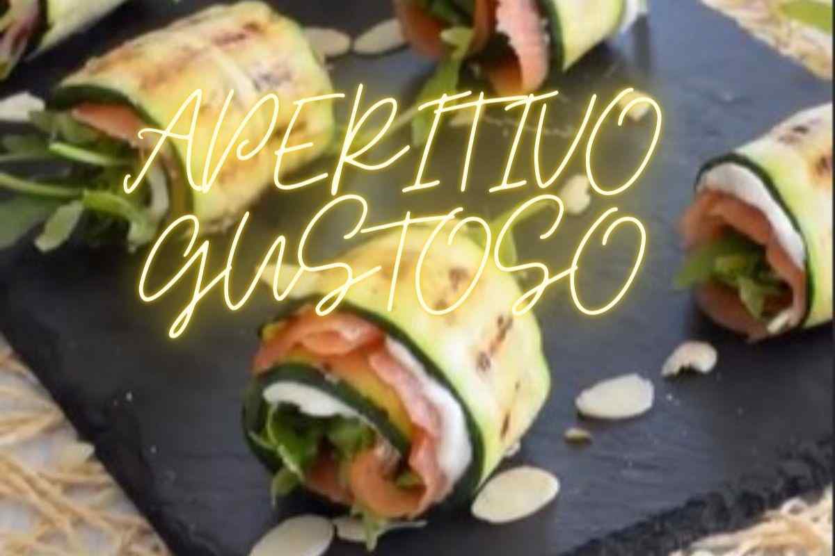 involtini di zucchine con salmone ricetta