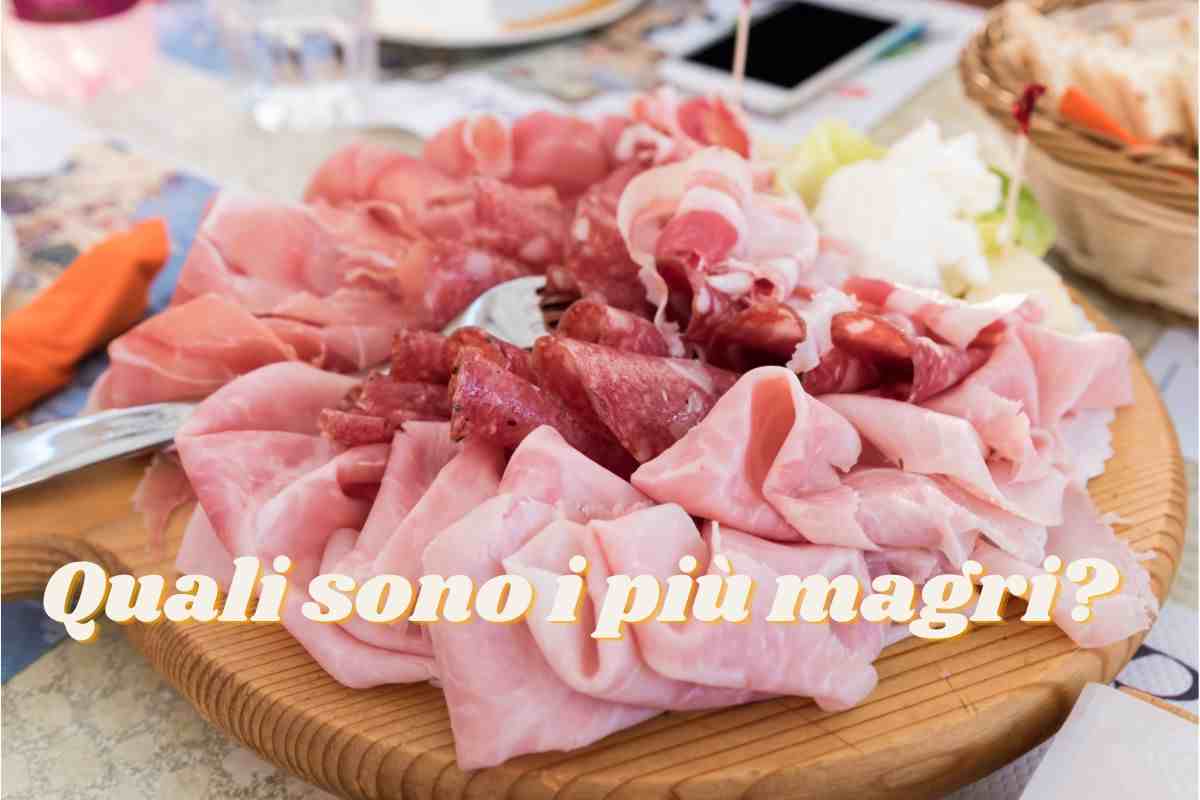 Salumi più magri