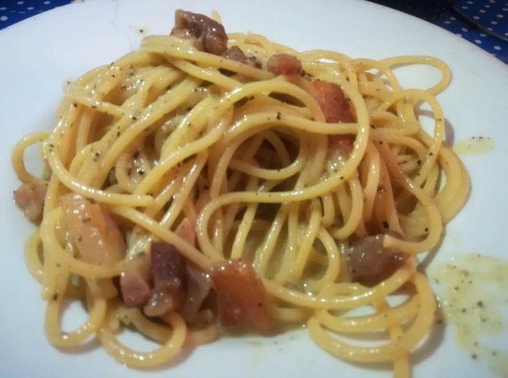 Alessandro Borghese carbonara vegana