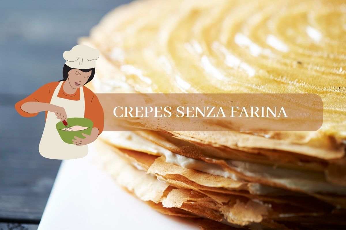 ricetta crepes senza farina 