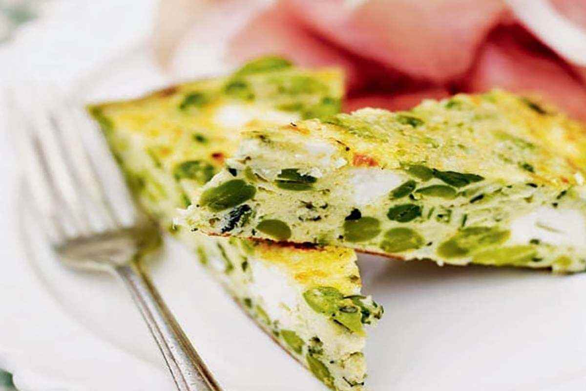 frittata di menta, ricetta facilissima 