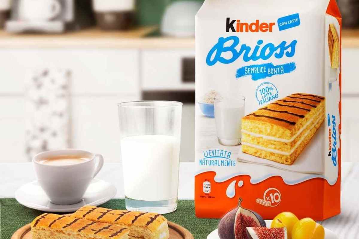 Kinder brioss merenda