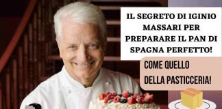 pan di Spagna, ricetta di Iginio Massari