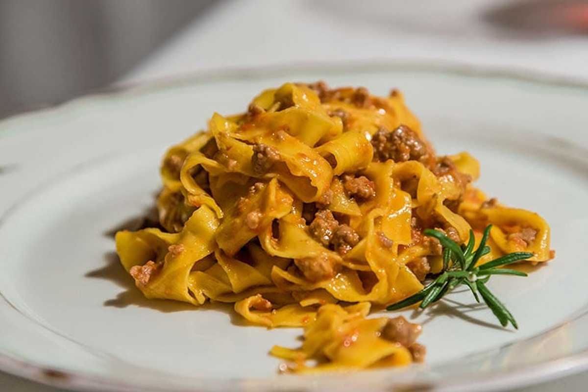 Pappardelle al cinghiale