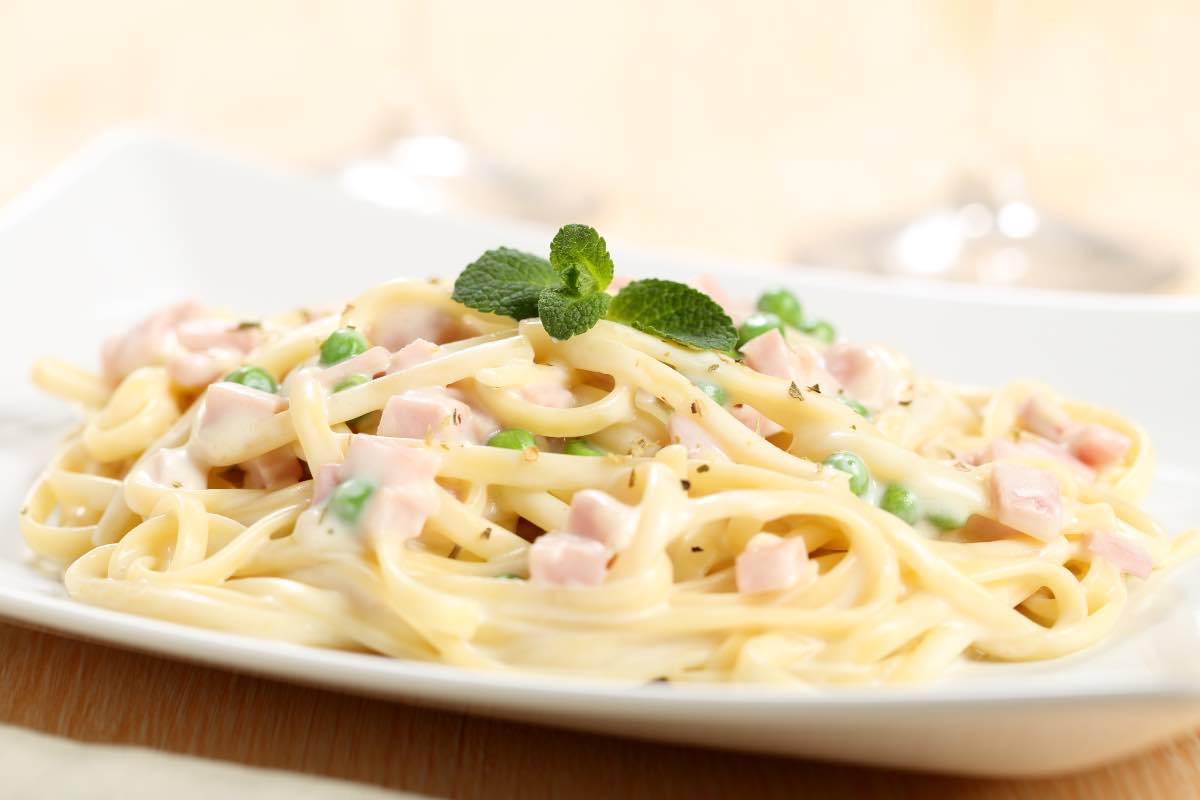 pasta alla papalina, ricetta facilissima 