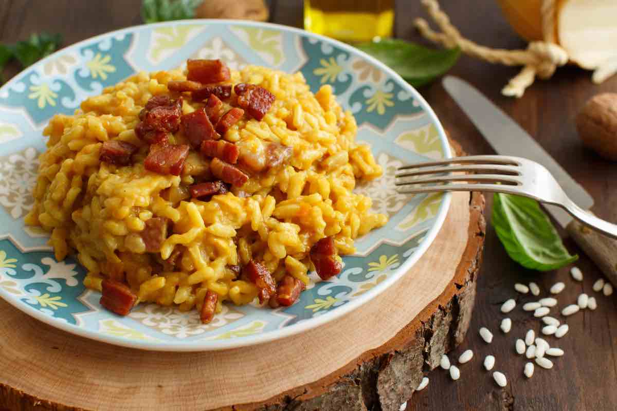 riso alla carbonara, ricetta deliziosa 