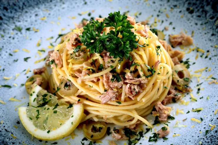 La pasta di Franco Califano, spaghetti con tonno 