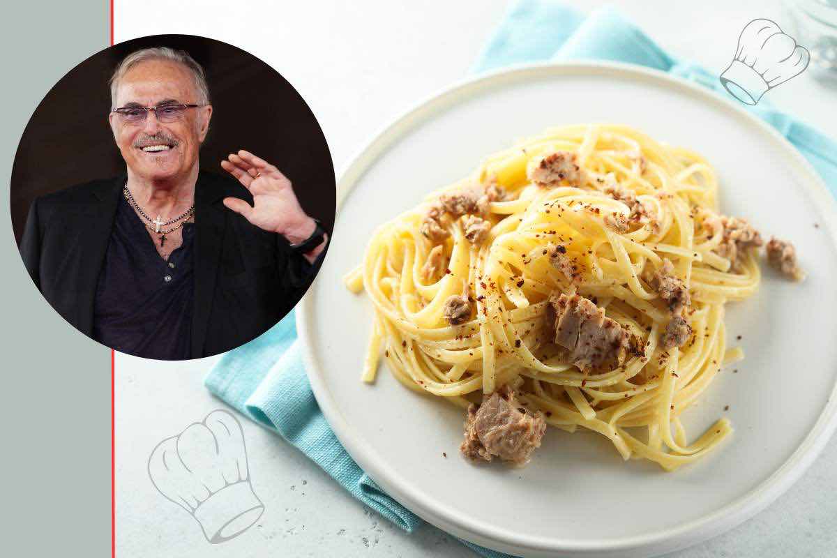 La pasta di Franco Califano, spaghetti con tonno 