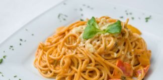 spaghettone con crema alla zucca, ricetta