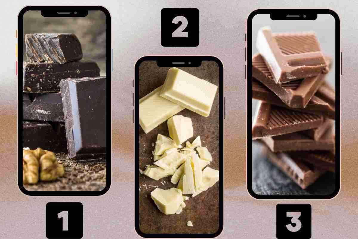 test personalità sul cioccolato