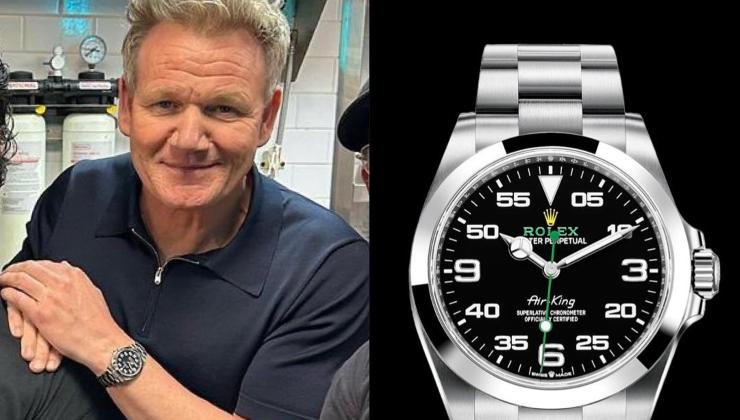 gordon Ramsay, il rolex costosissimo