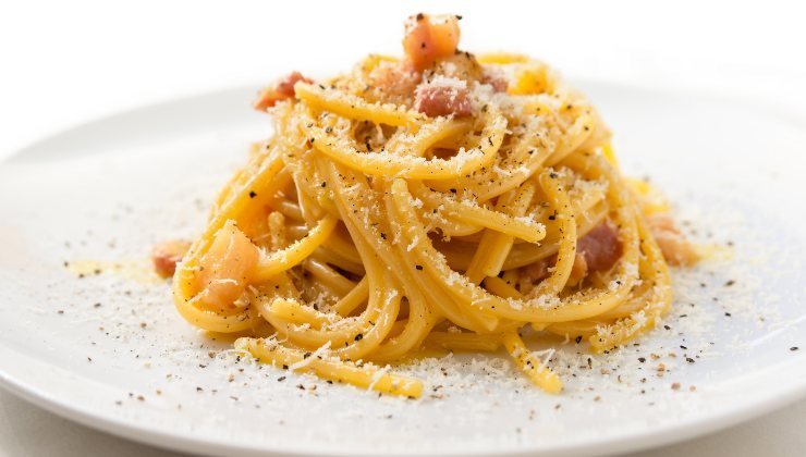 carbonara perfetta, evita effetto frittata