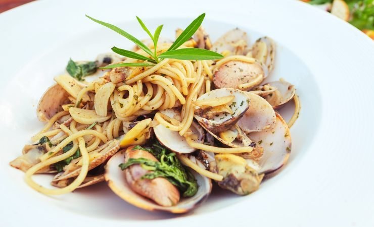 Spaghetti alle vongole cremosi