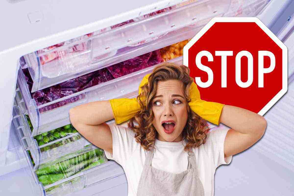 alimenti da non mettere in congelatore