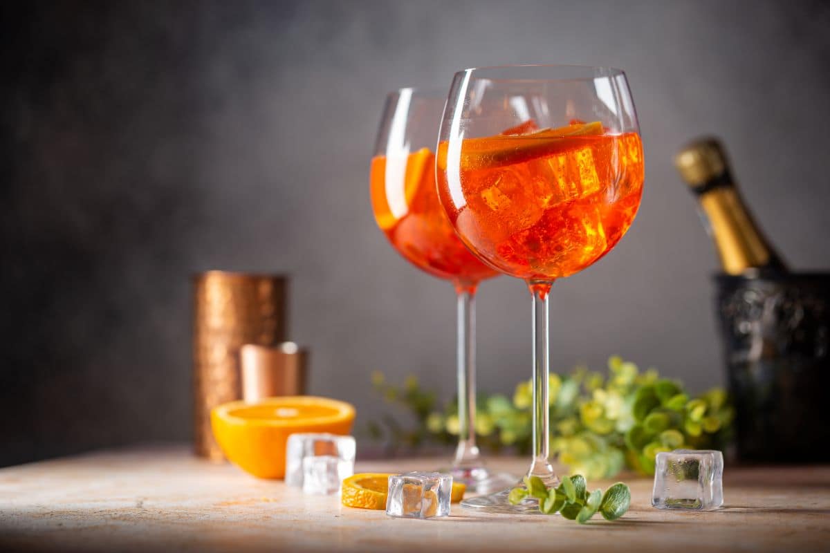 aperol spritz royale, la ricetta