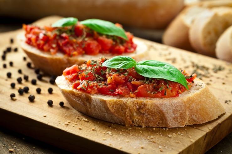 bruschetta all'italiana, ricetta originale