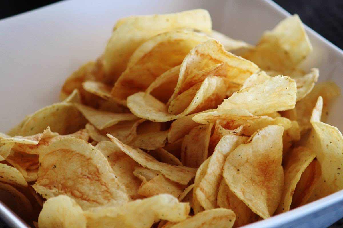 ricetta chips a sfoglia