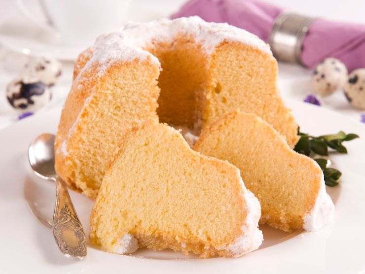 ciambellone all'acqua, ricetta facile 