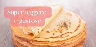 crepes leggere, ricetta facile