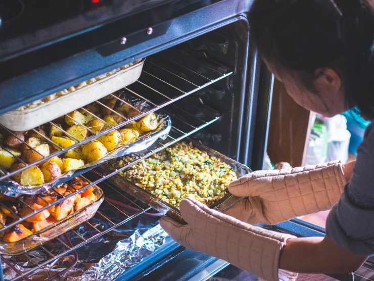 Cucina con forno statico o ventilato