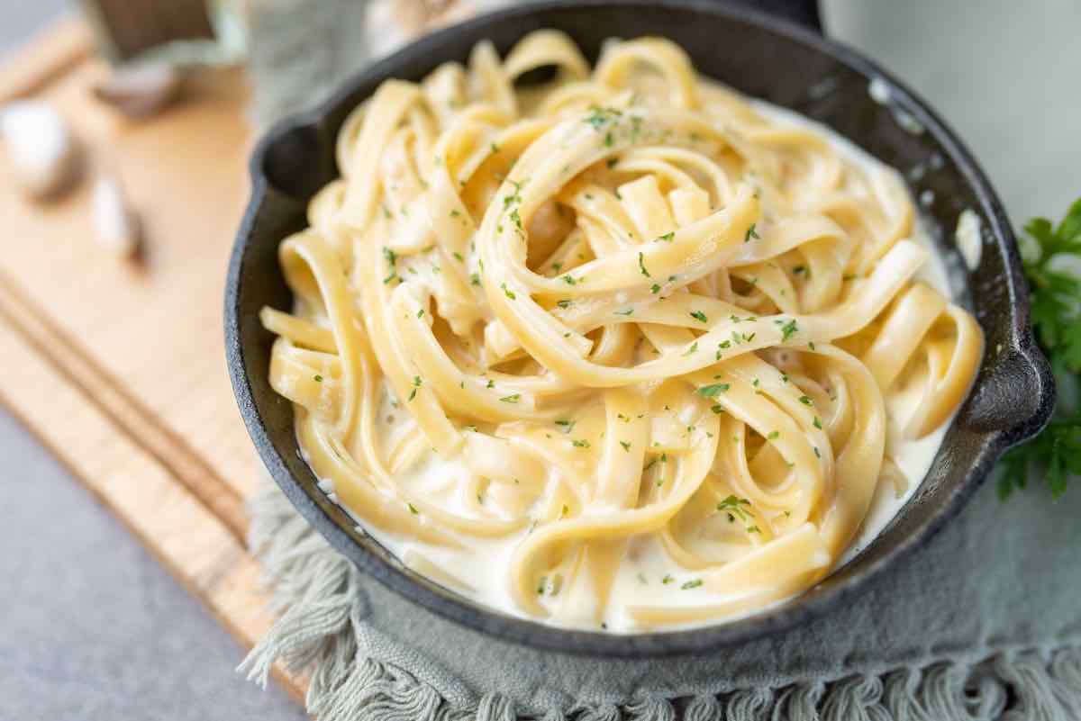 Fettuccine Alfredo, ristorante di Roma