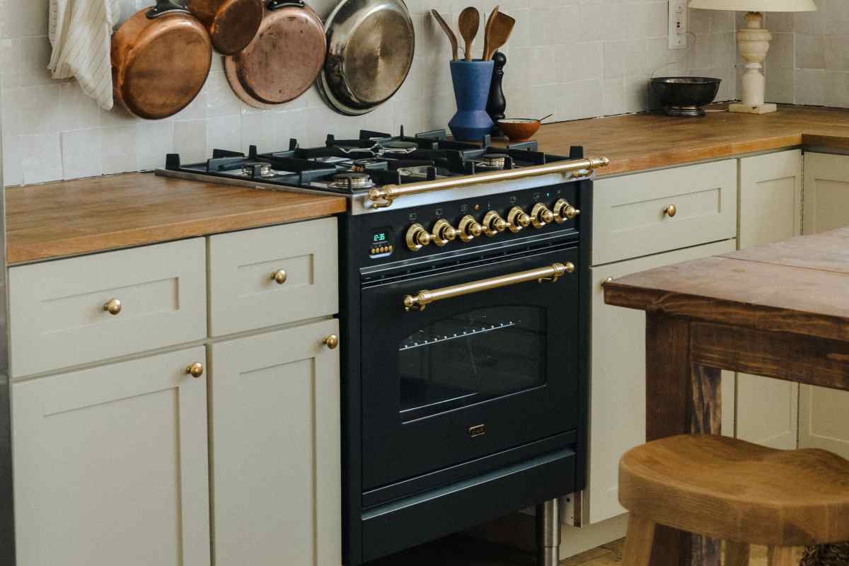 Cucina con forno statico o ventilato