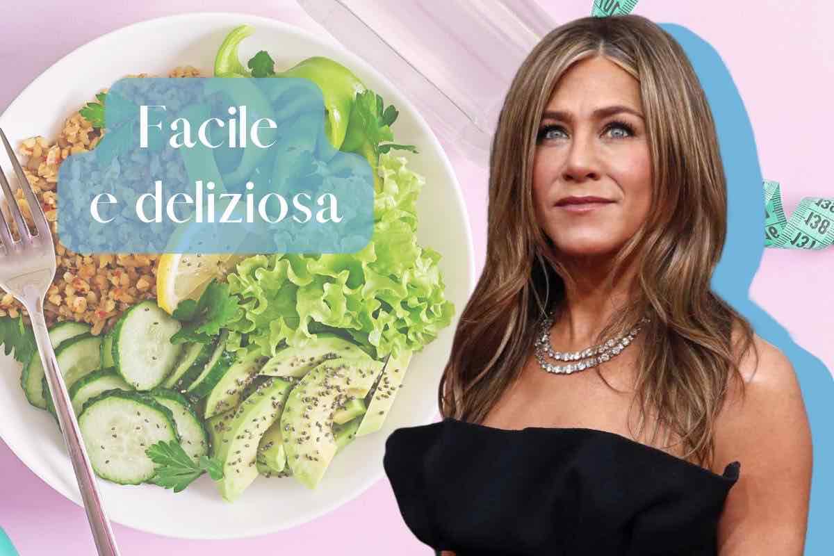 jennifer aniston ricetta insalata preferita