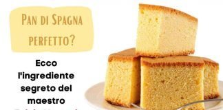 pan di Spagna, ricetta iginio Massari