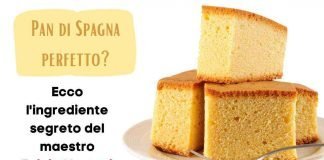 pan di Spagna, ricetta iginio Massari