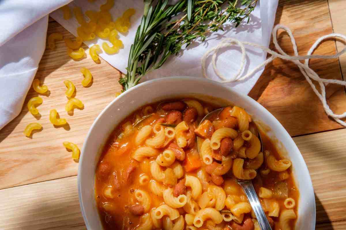 pasta e fagioli, come digerirla