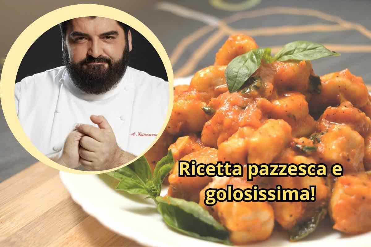 gnocchi Sorrentina, ricetta cannavacciuolo