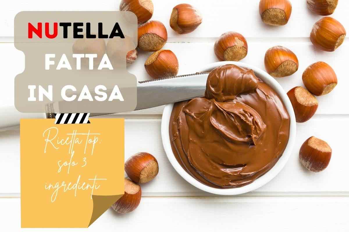 nutella fatta in casa, la ricetta 