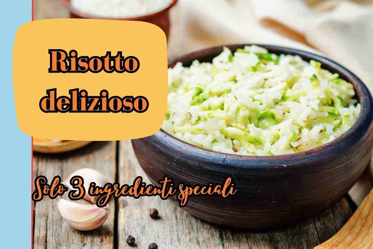 ricetta risotto zucchine e speck