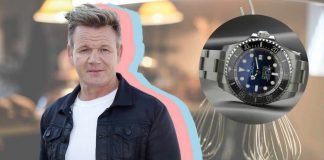 gordon Ramsay, il rolex costosissimo