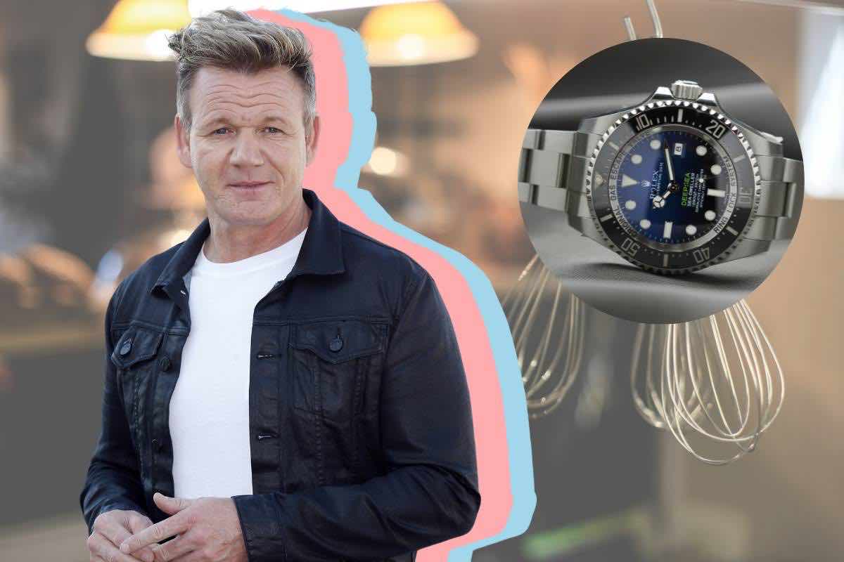 gordon Ramsay, il rolex costosissimo